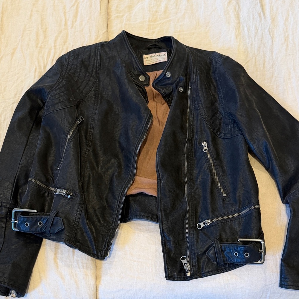 Free People / We the Free Leather Jacket